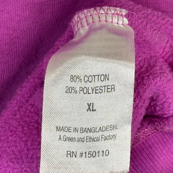 Peloton Sweatshirt Womens XL Pink Pullover Crewneck Top Athletic Workout Gym - Picture 6 of 10